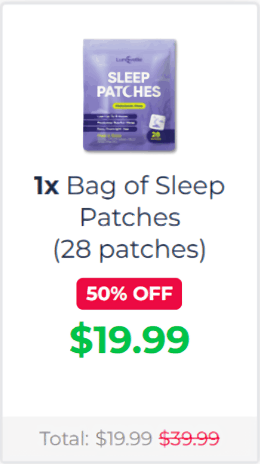 Lunavelle Sleep Patches offer price